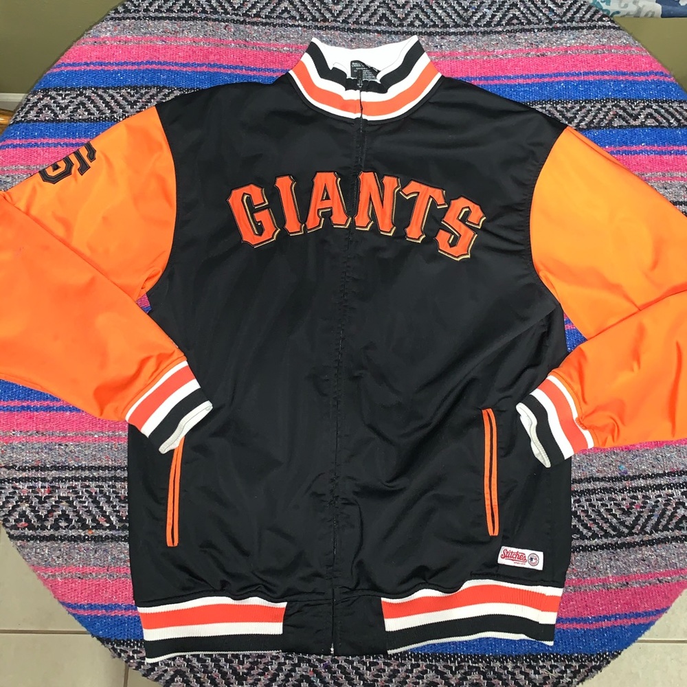 S.F Giants Stitches brand Satin Jacket